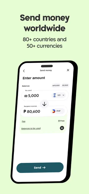 Neema - Global money transfer screenshot 4