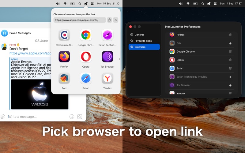 HexLauncher screenshot