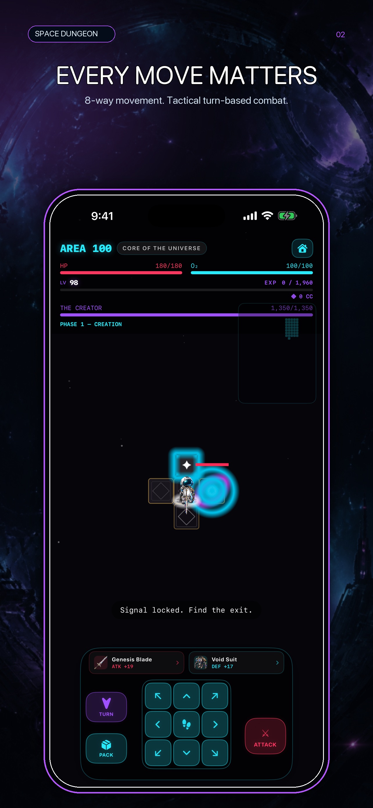 Screenshot 3 of SPACE DUNGEON: Roguelike