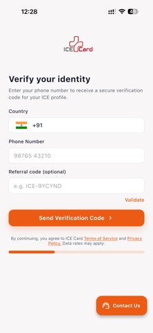 ICEcard App Screenshot 2 of 5