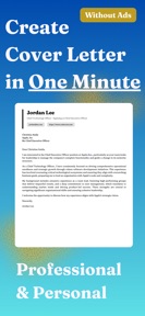 AI Cover Letter Builder screenshot