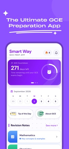 Smart Way - GCE Prep App Screenshot 1 of 8
