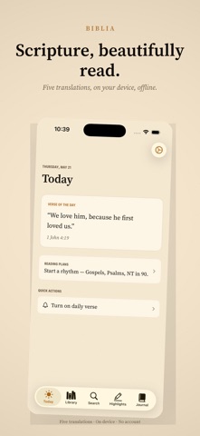 FaithBloom iPhone screenshot