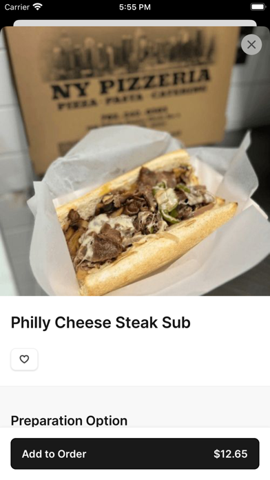 Rocco's NY Pizzeria Screenshot