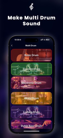 Drum Pads Electronic Drums screenshot