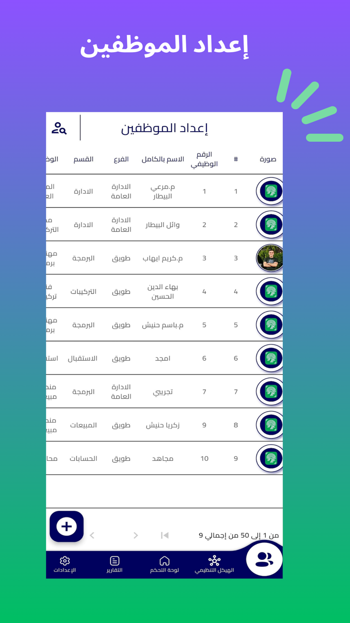 تواجد للحضور والانصرا‪ف