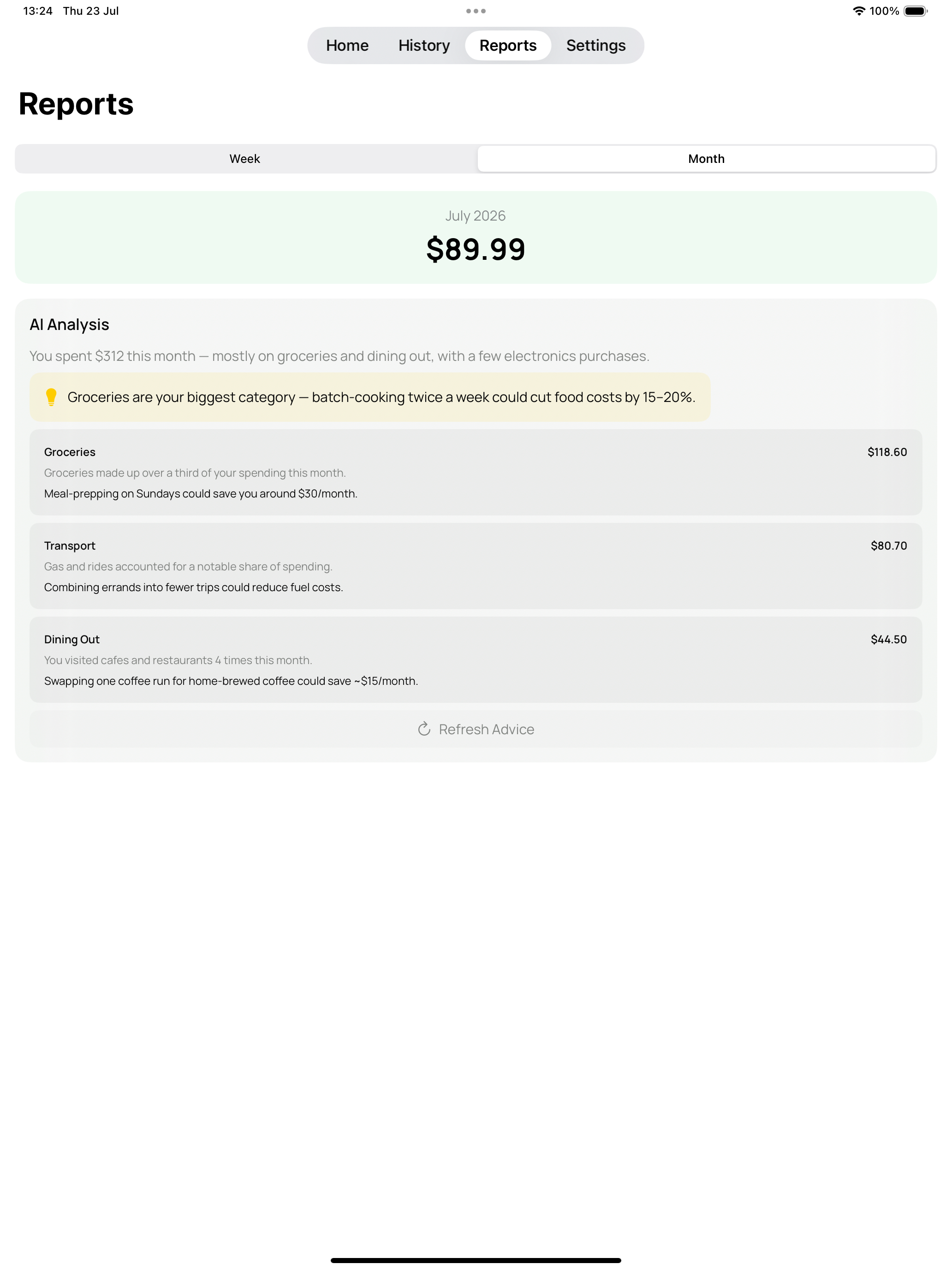Receipts AI – Expense Tracker screenshot 6