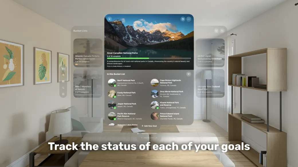 Söka: AI Bucket List Generator screenshot 3