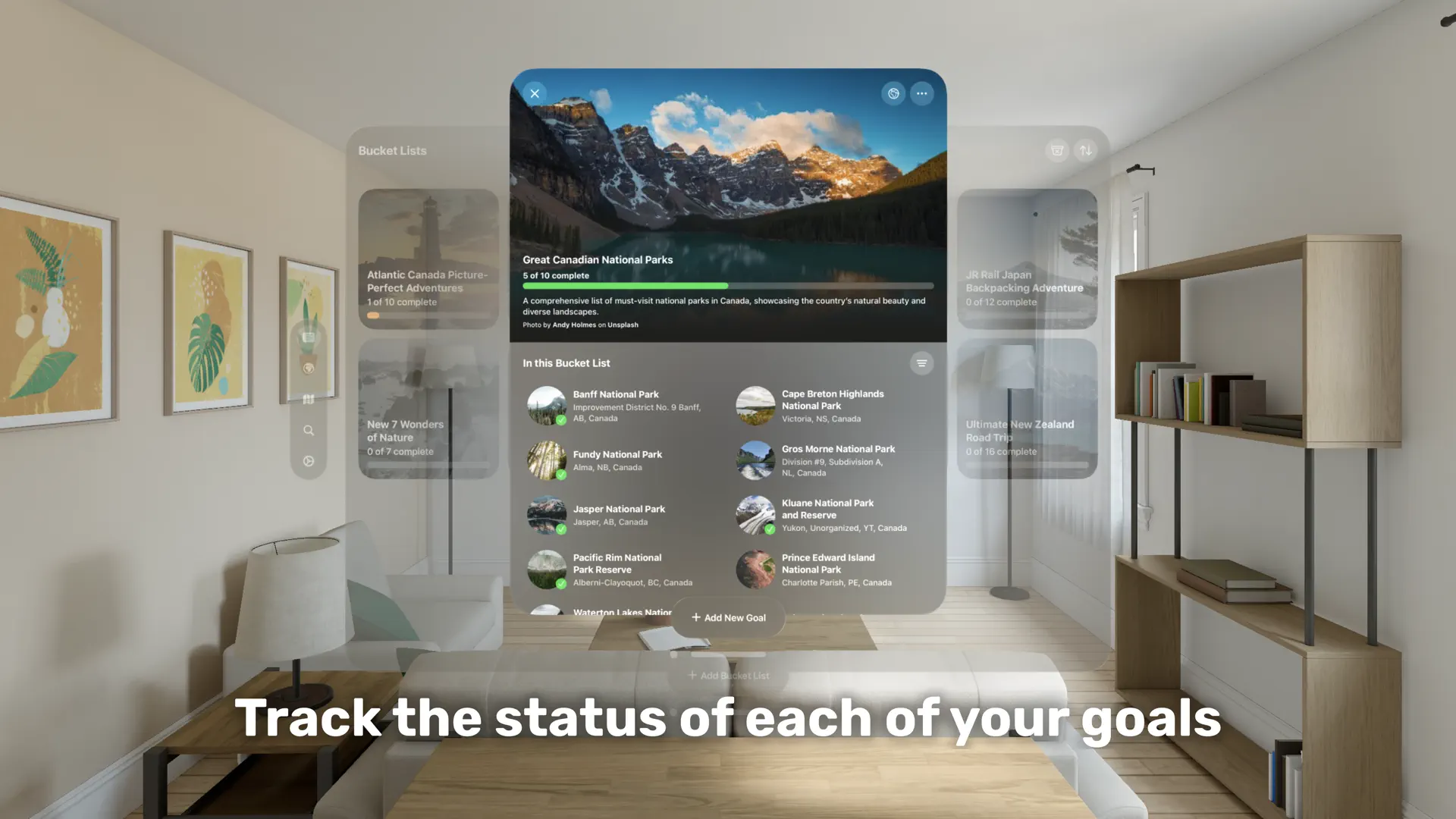 Söka: AI Bucket List Generator screenshot 3