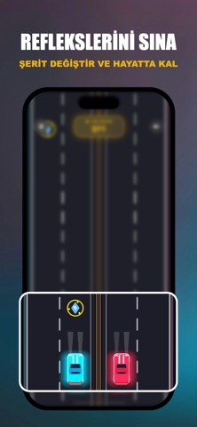 Dual Car: Refleks Oyunu screenshot
