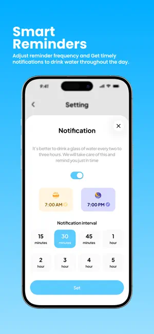 WaterPanda: Water Reminder screenshot 4