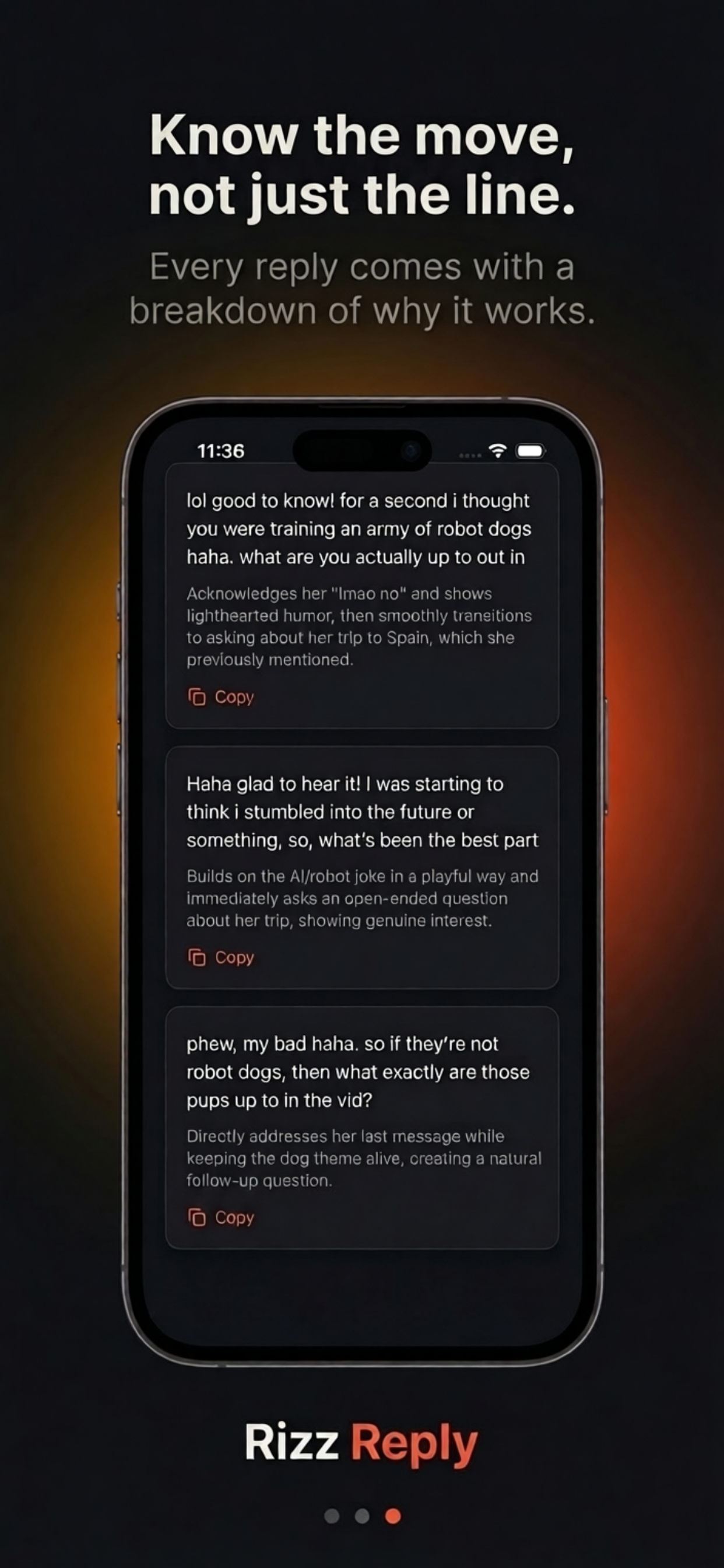 Rizz Reply screenshot 3