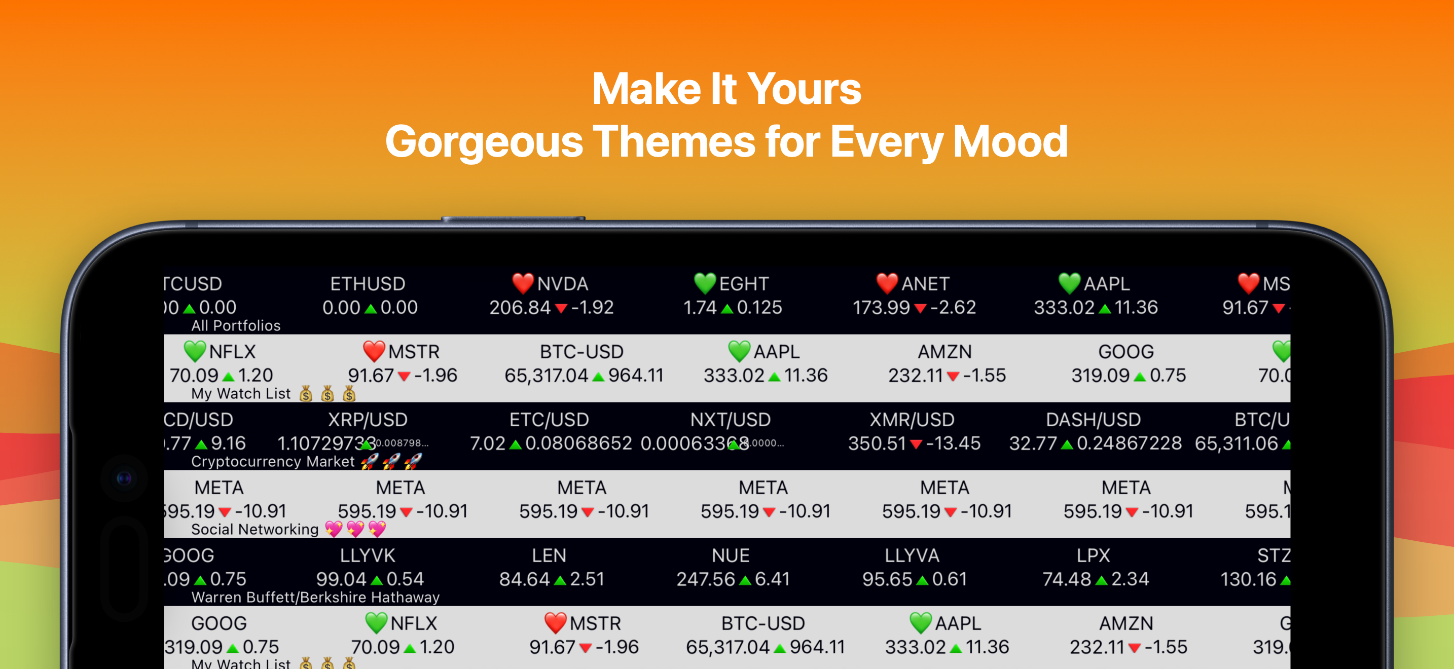 Stocks Tape: Market Browser screenshot 3