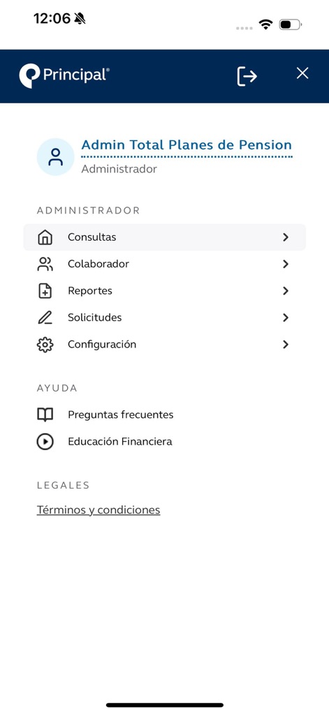 Principal Conecta - Finance App | MWM