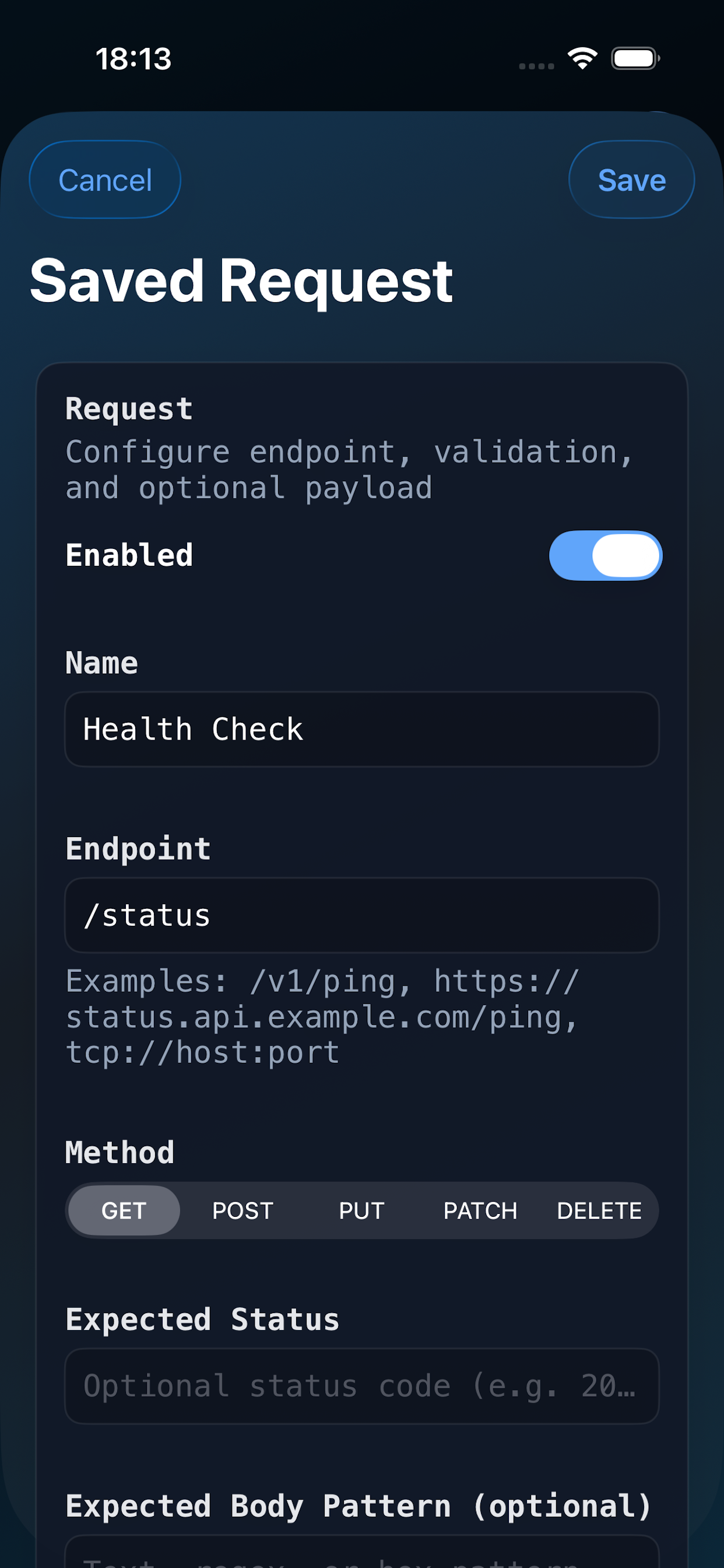 Server tester