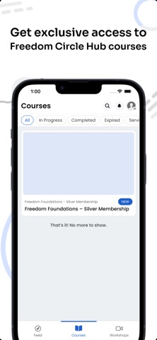 Freedom Circle Hub screenshot