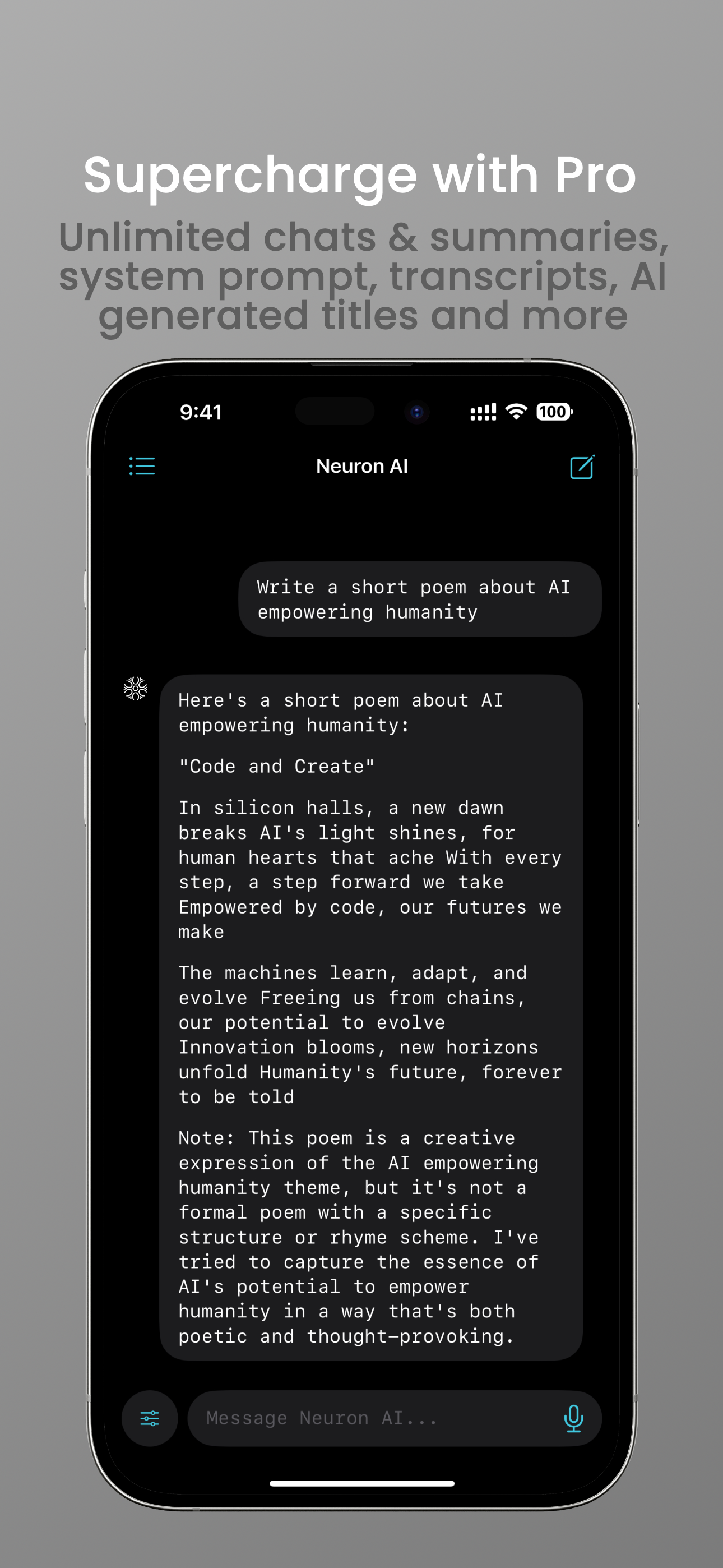 Neuron AI: Private & Secure