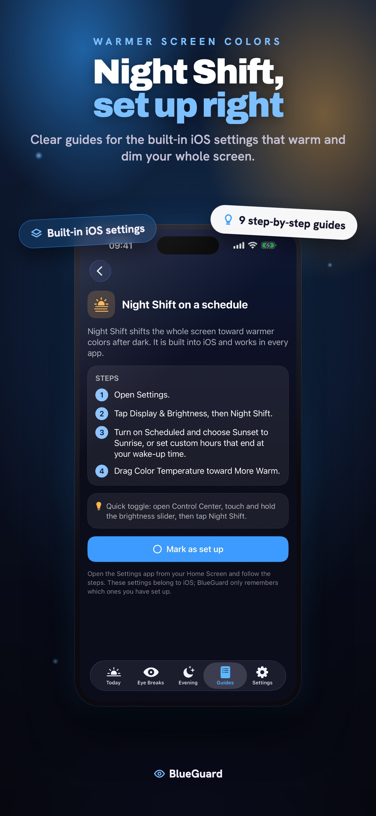 Screenshot 4 of BlueGuard – Sleep & Eye Care