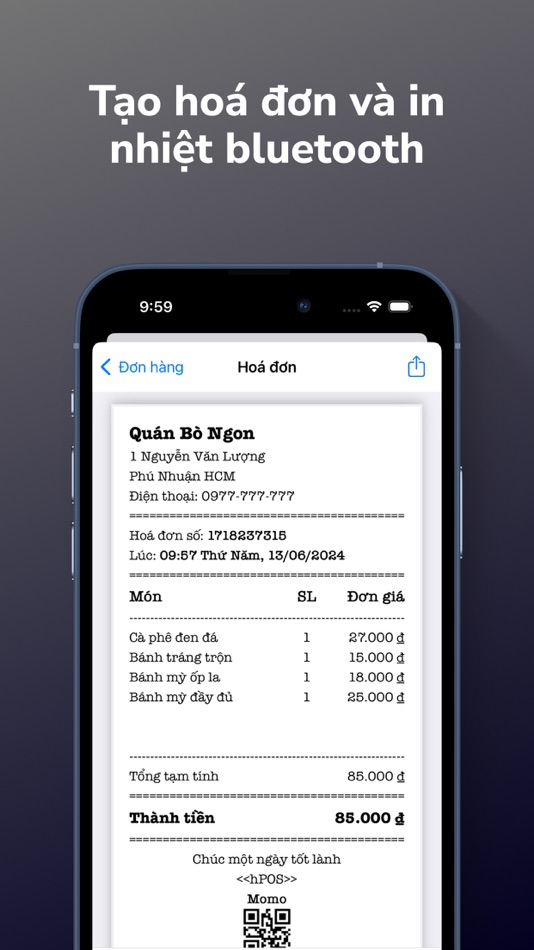 #3. hPOS - Quản lý bán hàng (iOS) 由: Phan Ha