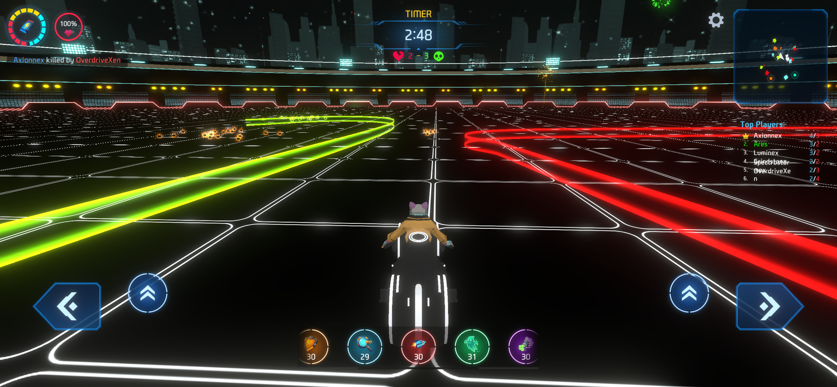 Neon Bike Battle screenshot 5
