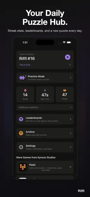 Riffl - Word Puzzle screenshot 3