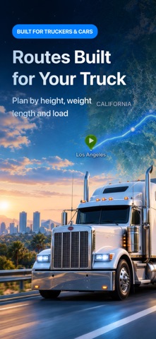 RouteXL: Smart Truck GPS iPhone screenshot 1