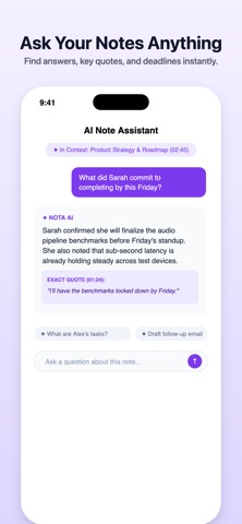 Nota Voice: Speech to Text Screenshot 3 of 7
