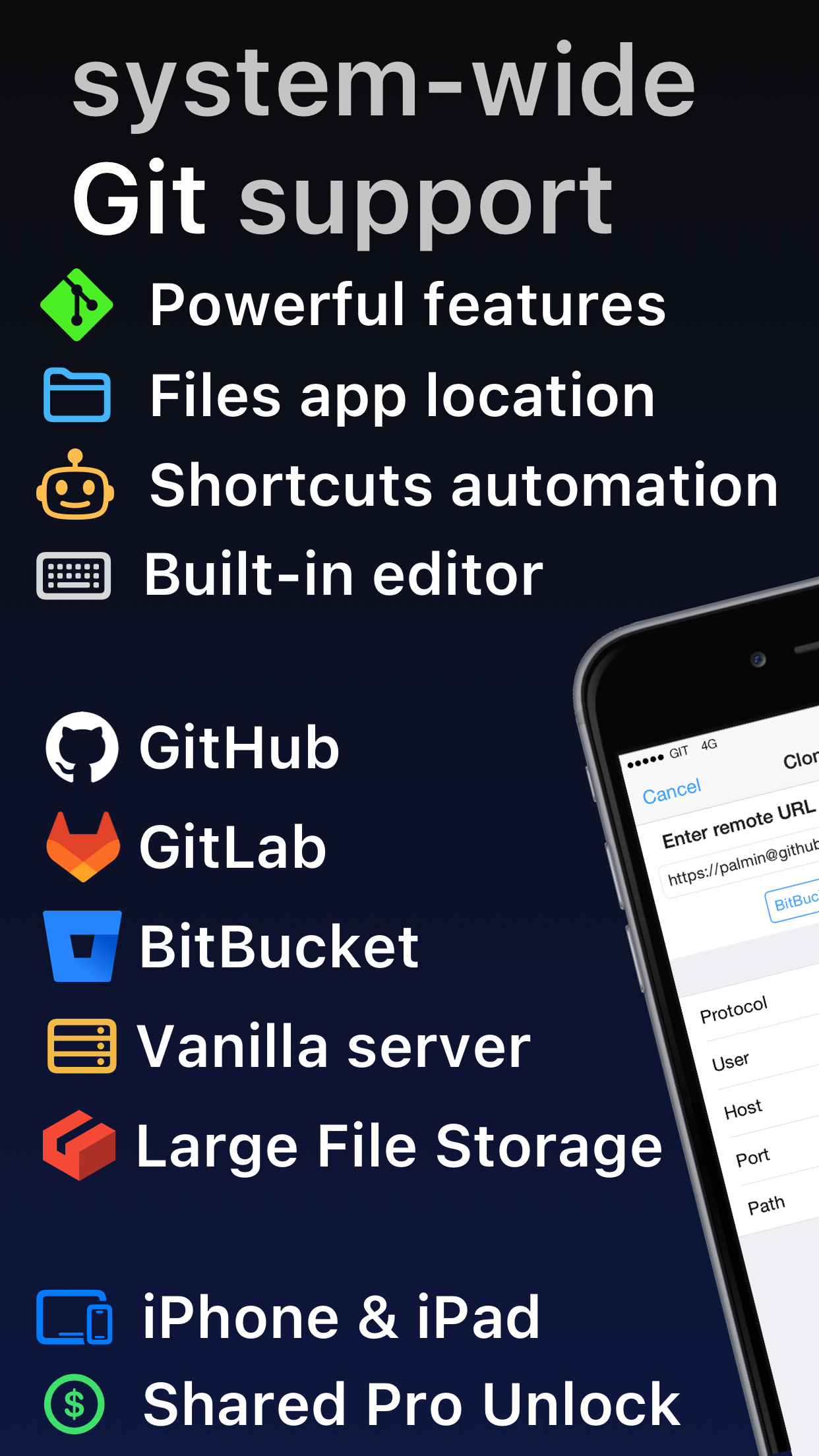 Working Copy - Git client screenshot 1
