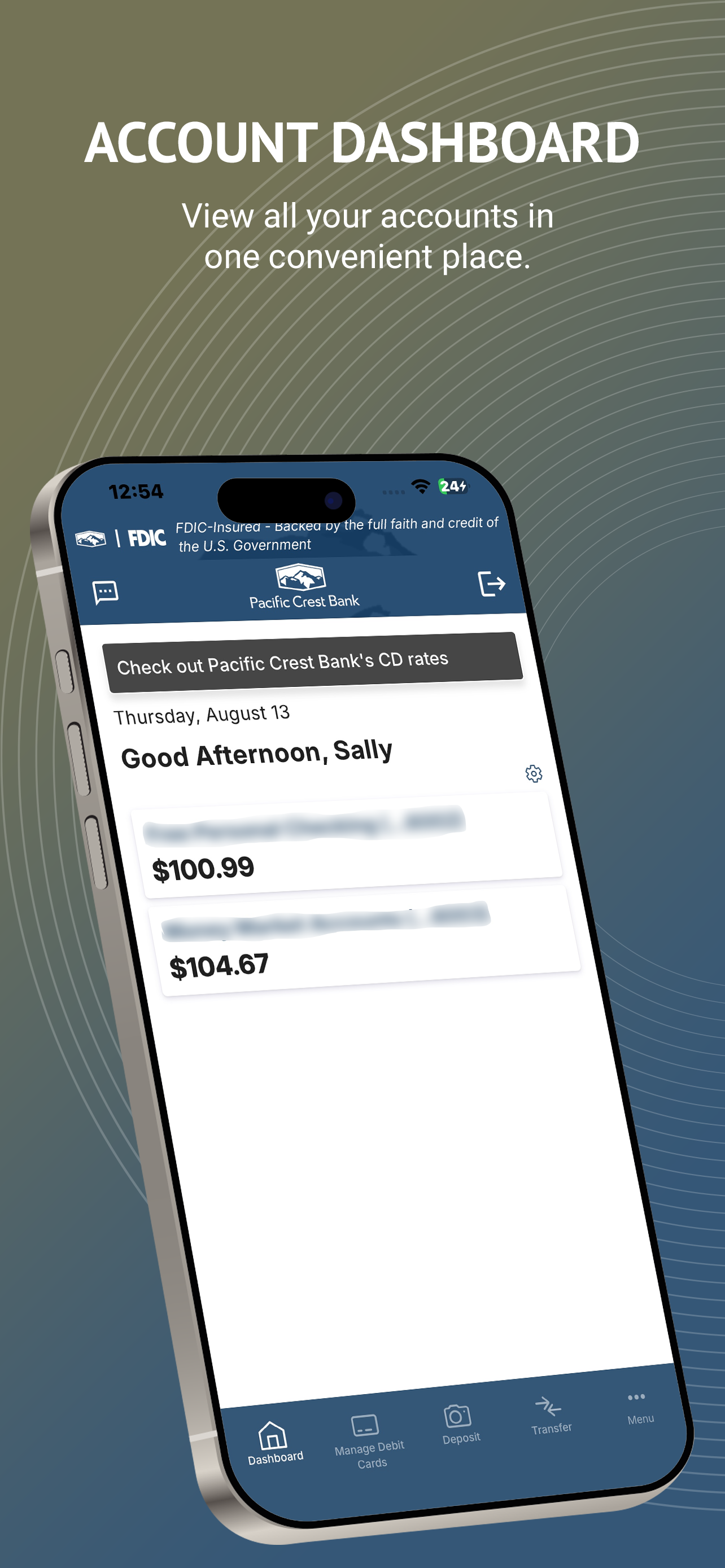 Pacific Crest Bank screenshot 4