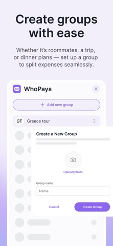 WhoPays AI: Group expenses screenshot