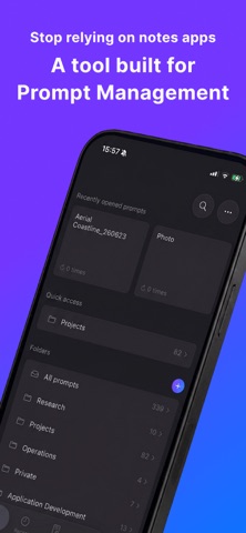Method - AI Prompt Manager iPhone screenshot