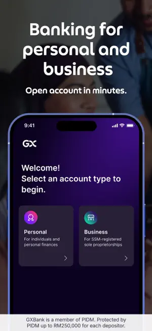 GXBank screenshot 1