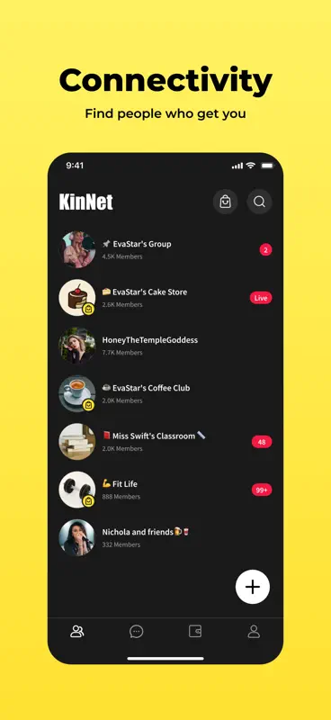 KinNet: Your Community Circles screenshot 1 of 3