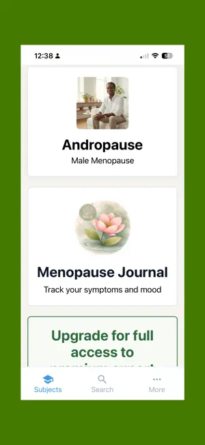 MICA-Menopause screenshot 2