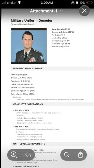 Military Uniform Decoder screenshot 6