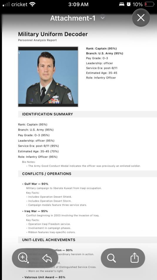 #6. Military Uniform Decoder (iOS) Ved: Keith Knott