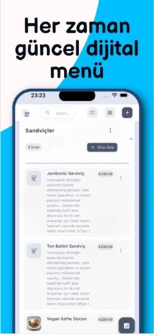 Hey Menu App screenshot