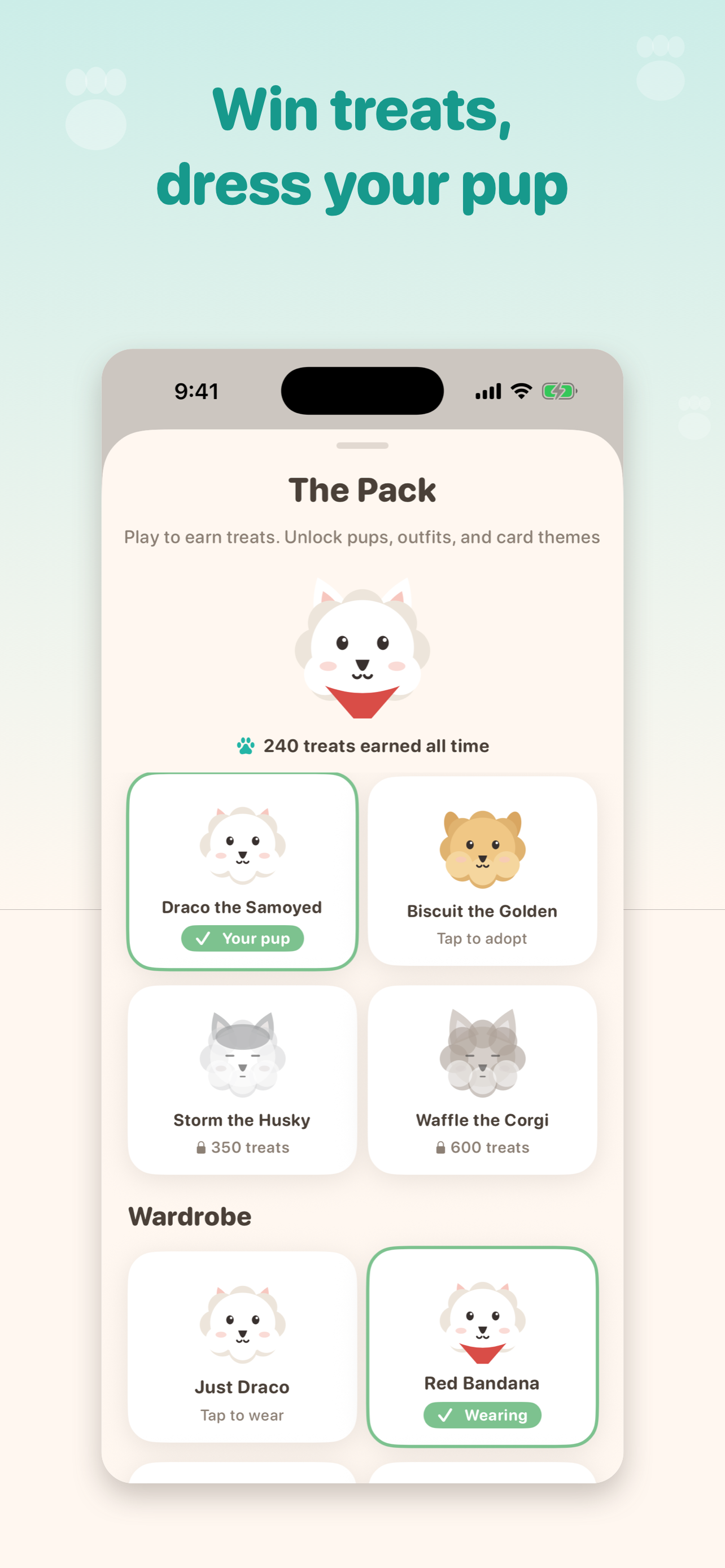 Pawitaire: Cute Dog Solitaire screenshot 4