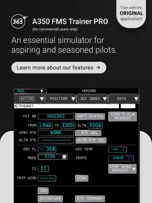 A350 FMS Trainer PRO screenshot 1
