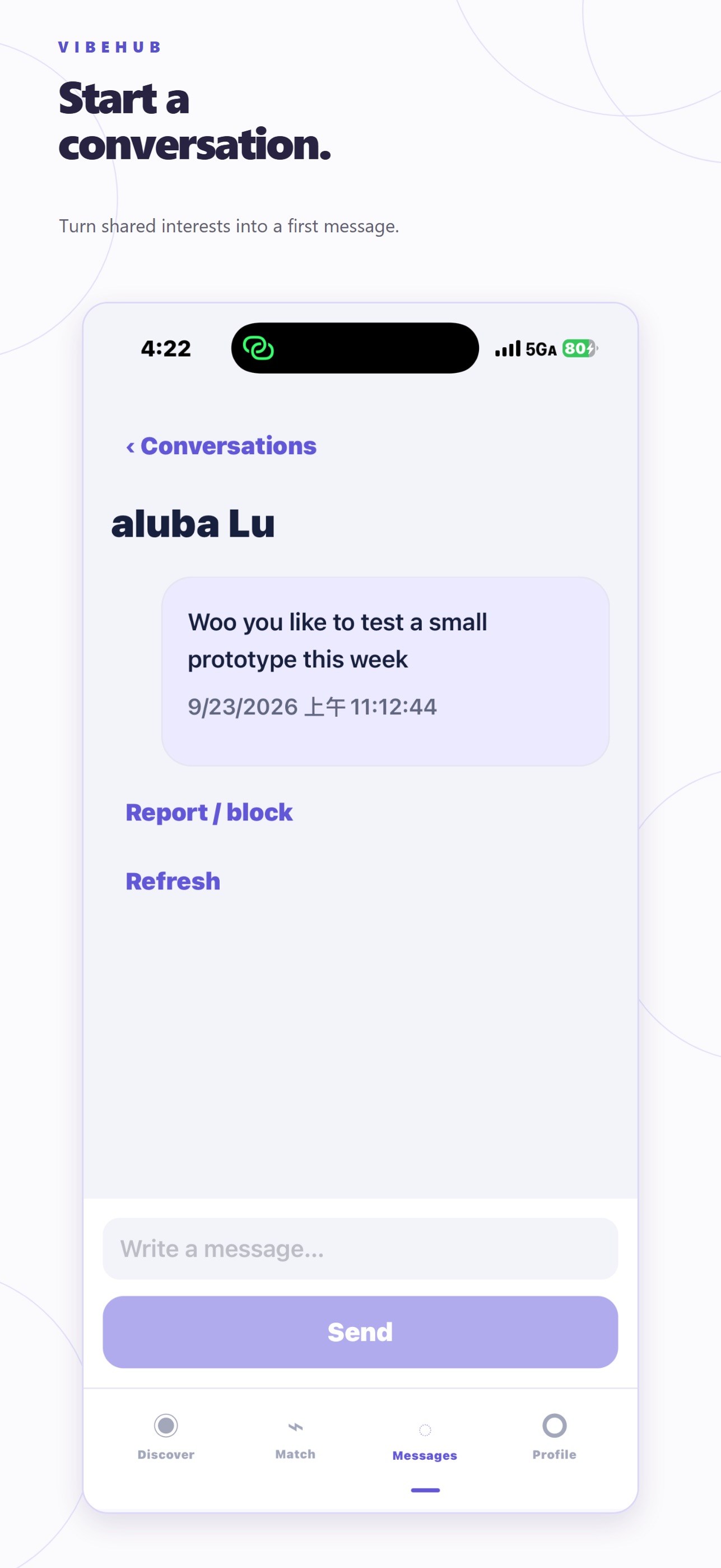 Screenshot 4 of VibeHub: Cofounder Trial