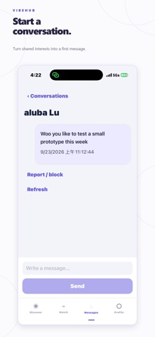 VibeHub: Cofounder Trial screenshot 4