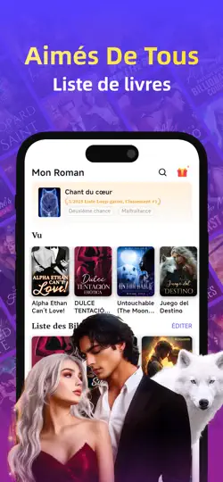 Capture d'écran de Readink – Histoires & Livres sur iPhone 2