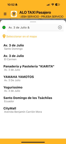 ALO TAXI Pasajero screenshot