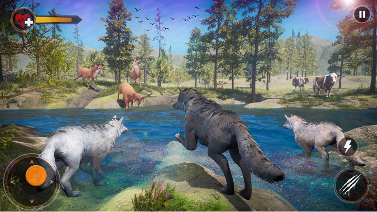 The Wild Wolf Life Simulator 1