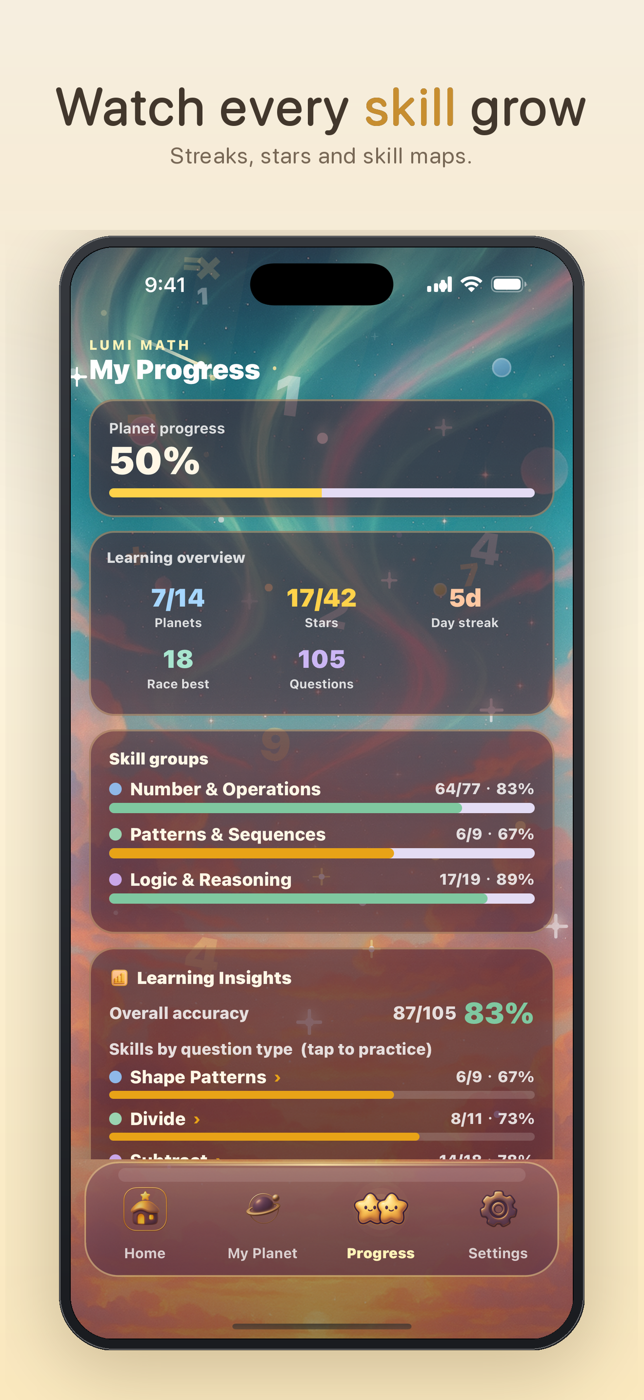 Lumi Math Planet: Explorer