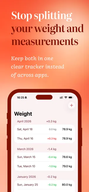 Bodix: Simple Body Tracker screenshot 1