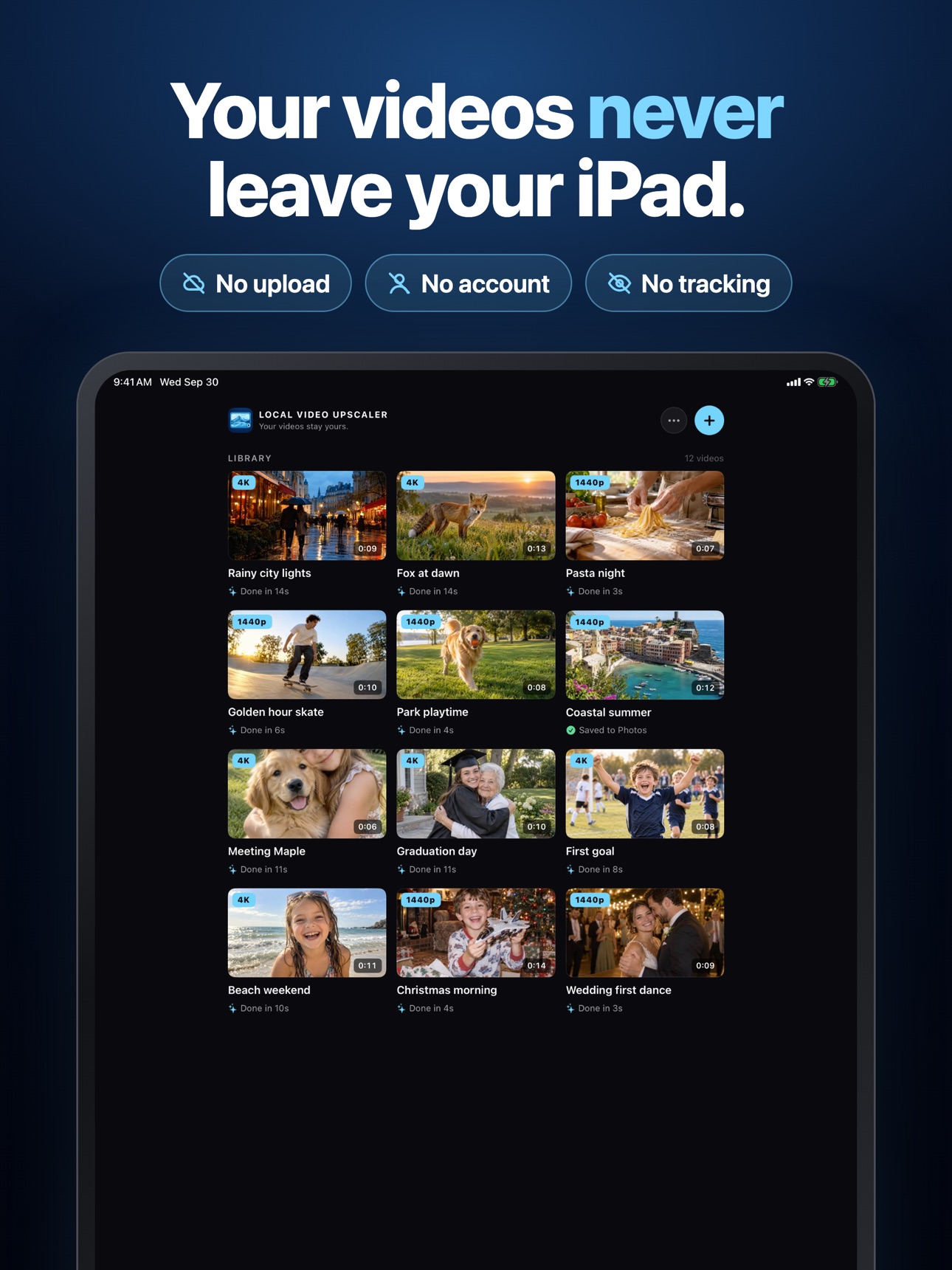 Screenshot 10 of Local Video Upscaler: AI 4K HD