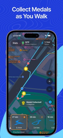 WalkMate Daily Route Generator Screenshot 3 of 10