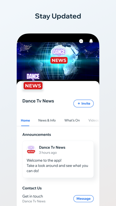 Dance TV News Screenshot