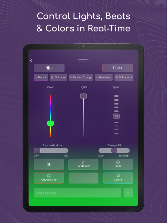 Screenshot #6 pour Copret: Interactive Light Show
